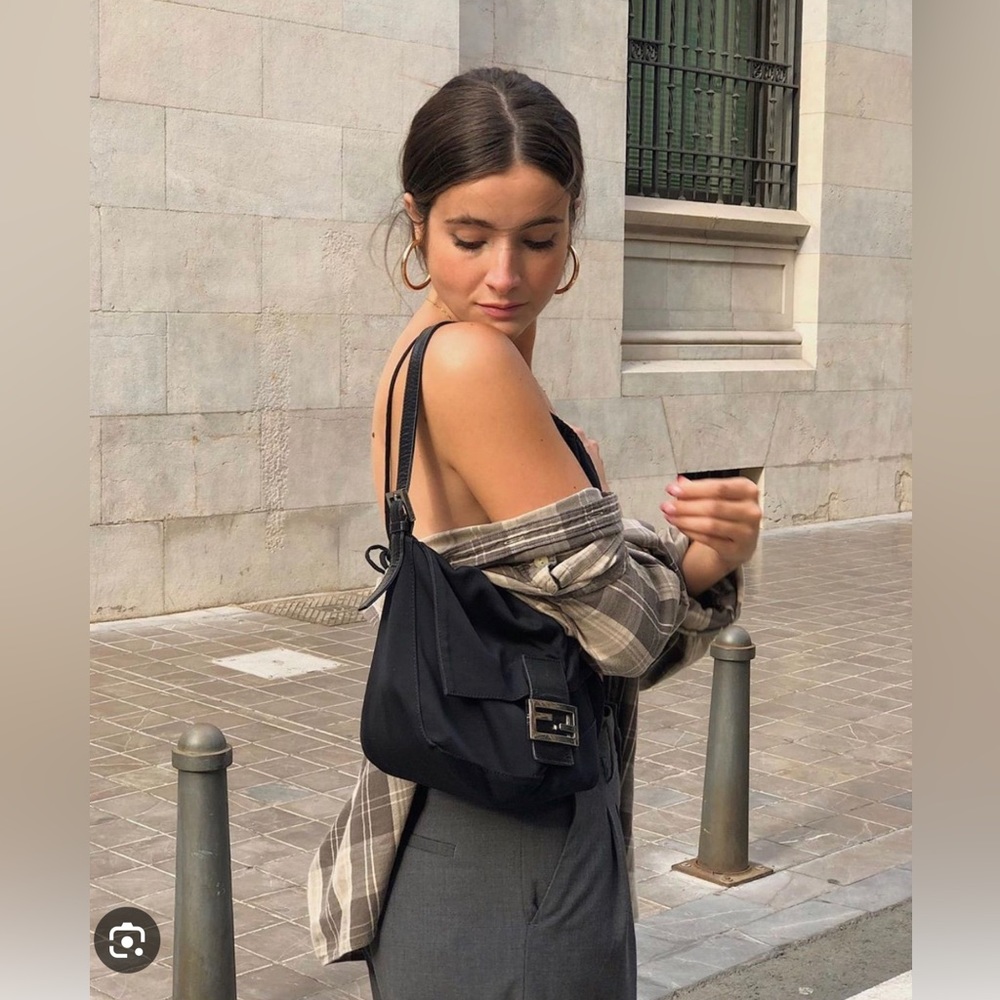 FENDI 💥ZUCCA MAMMA BAGUETTE SHOULDER BAG